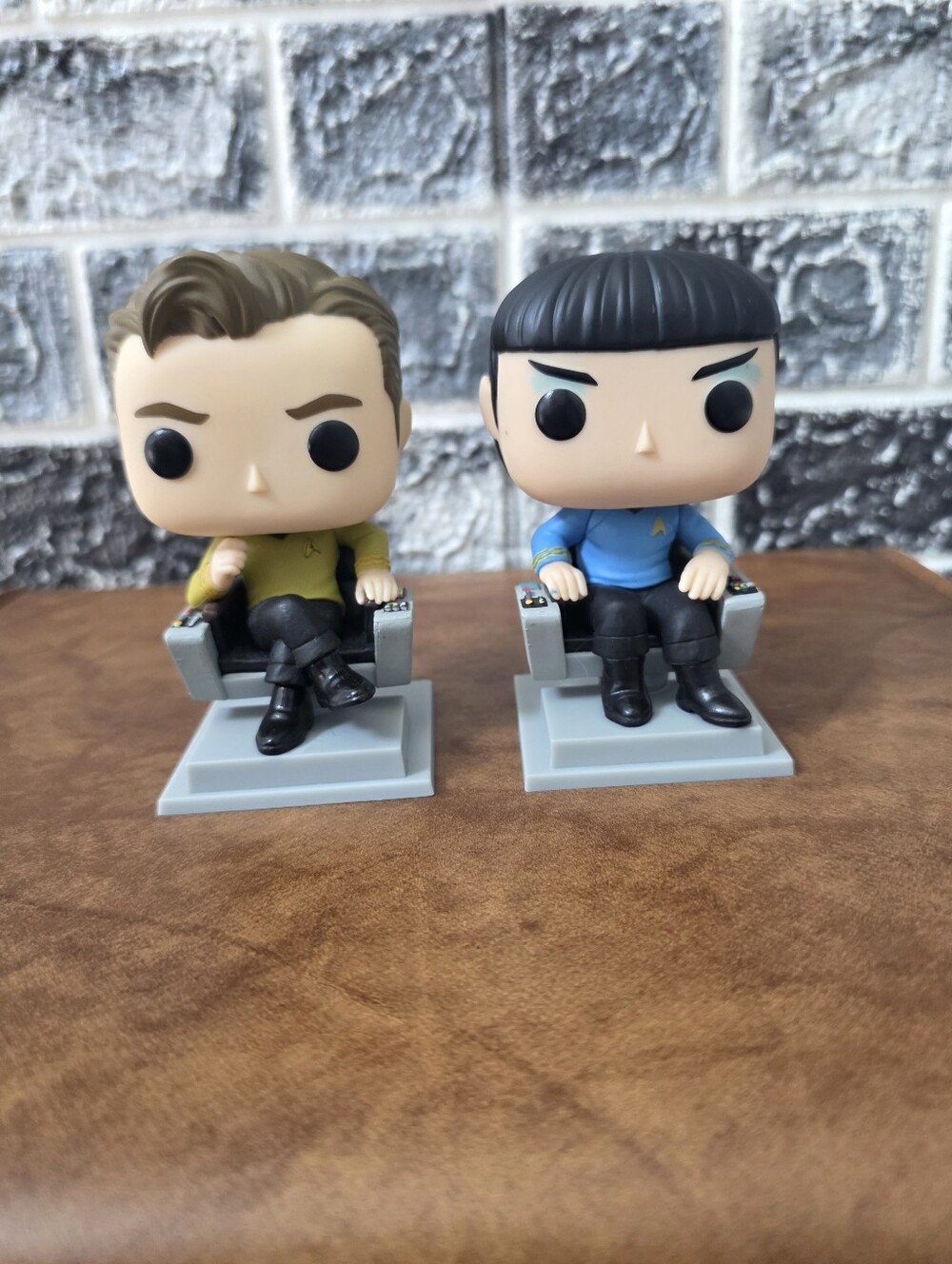 Star Trek-Inspired Men Grooming Collectible Figures Set Bundle